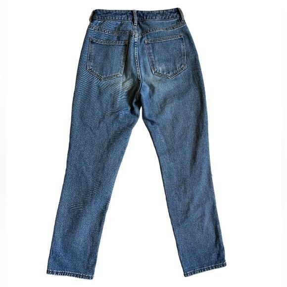 PacSun Distressed Mom Jeans Women's Size 24 Blue Ripped High Waist Grunge Y2K - Picture 15 of 15